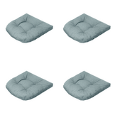 Madison - Zitkussen Best deal - Blauw - 46x46x6cm - Set van 4