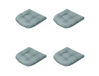 Madison - Zitkussen Best deal - Blauw - 46x46x6cm - Set van 4