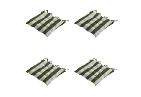 Madison - Zitkussen Amora - Groen - 46x46x8cm - Set van 4