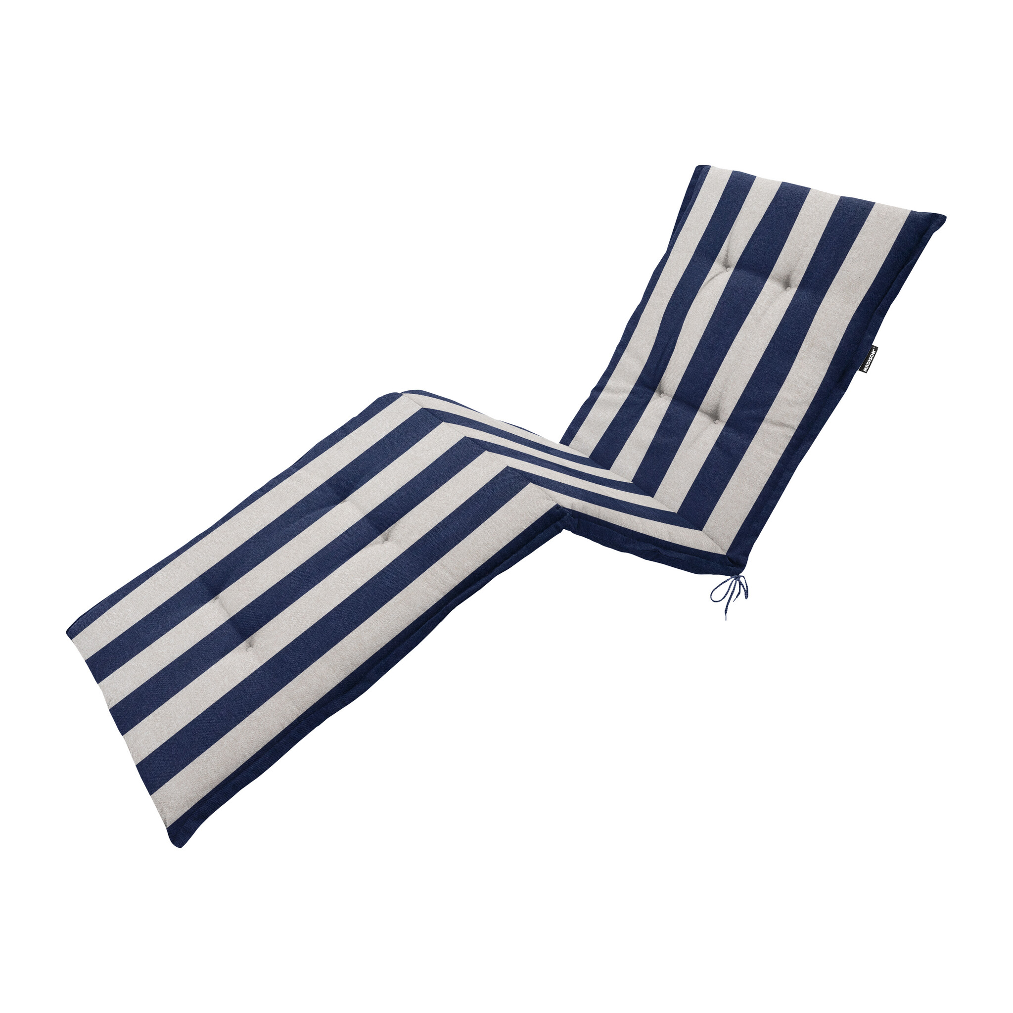 Madison - Ligbedkussen Amora - Blauw - 200x65x6cm