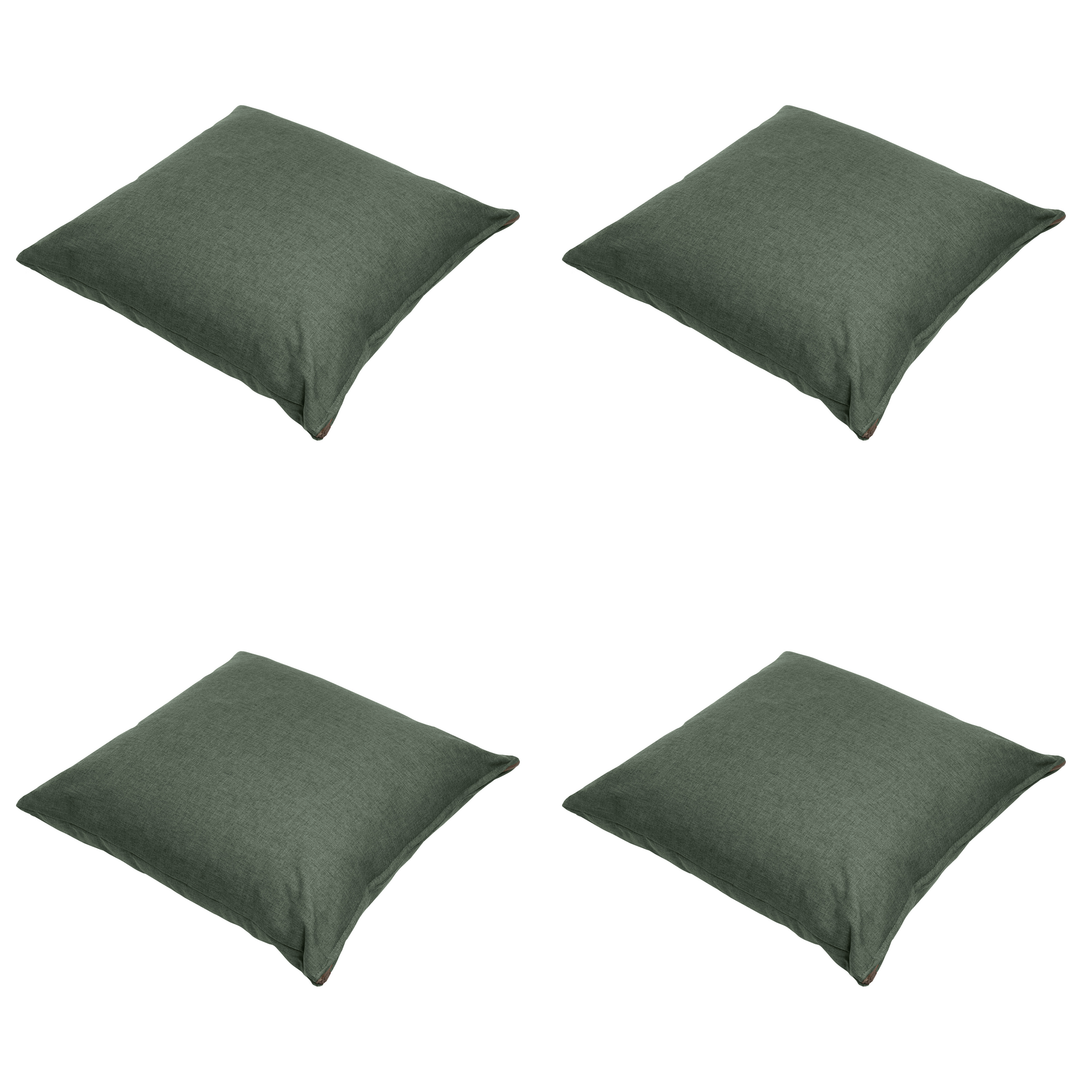 Madison - Sierkussen Best deal - Groen - 45x45x10cm - Set van 4
