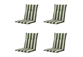 Madison - Kussen lage rug Amora - Groen - 105x50x6cm - Set van 4