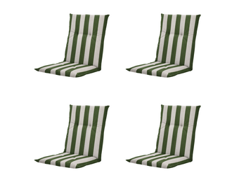 Madison - Kussen lage rug Amora - Groen - 105x50x6cm - Set van 4