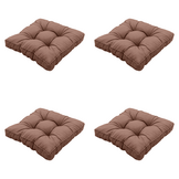 Madison - Zitkussen Panama - Bruin - 47x47x10cm - Set van 4
