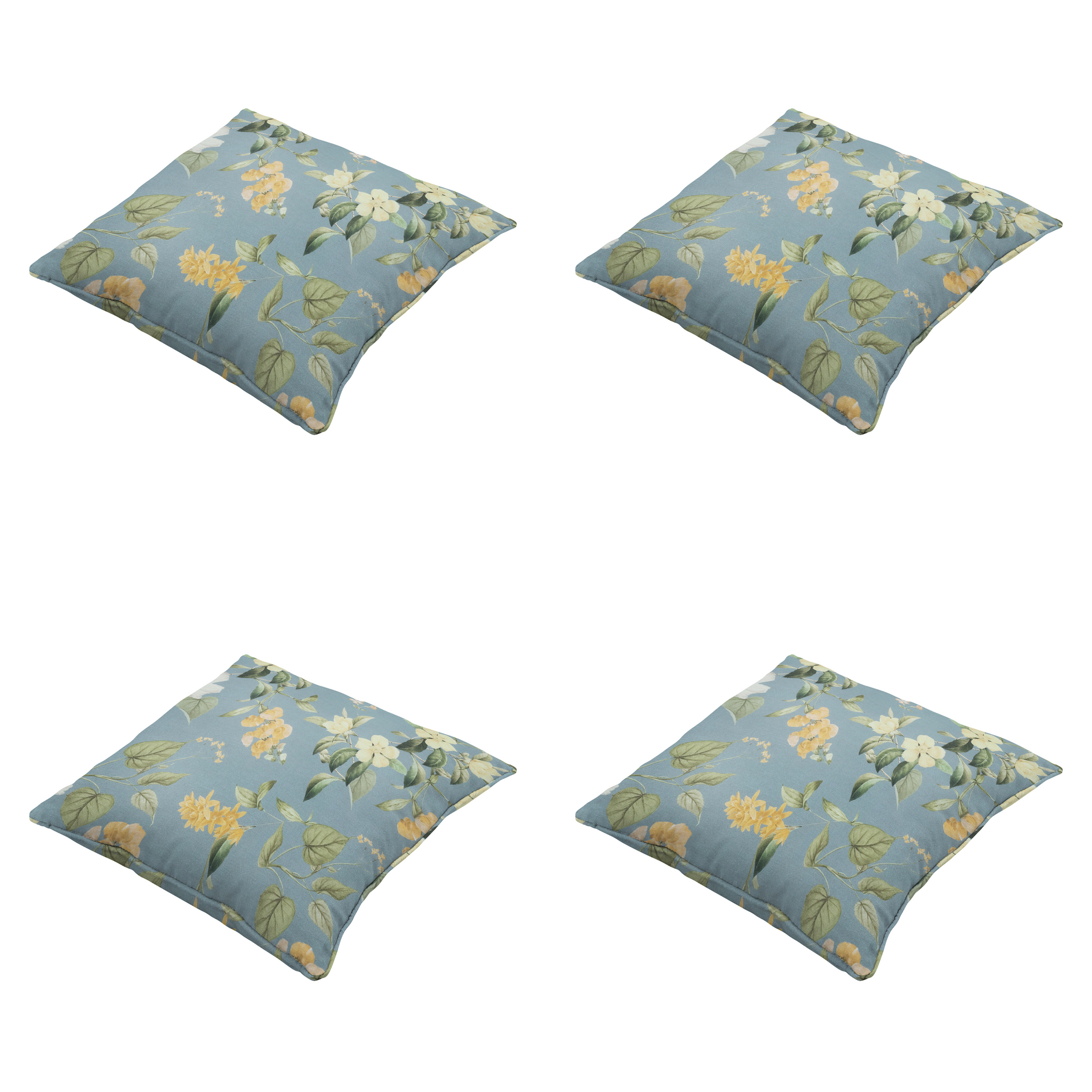 Madison - Sierkussen Julliete - Mulitkleur - 50x50x10cm - Set van 4