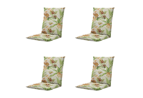 Madison - Kussen lage rug Axel - Multikleur - 105x50x6cm - Set van 4