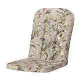 Madison - Tuintstoelkussen Hoge Rug Elisa - Multikleur - 100x48x6cm - Set van 4