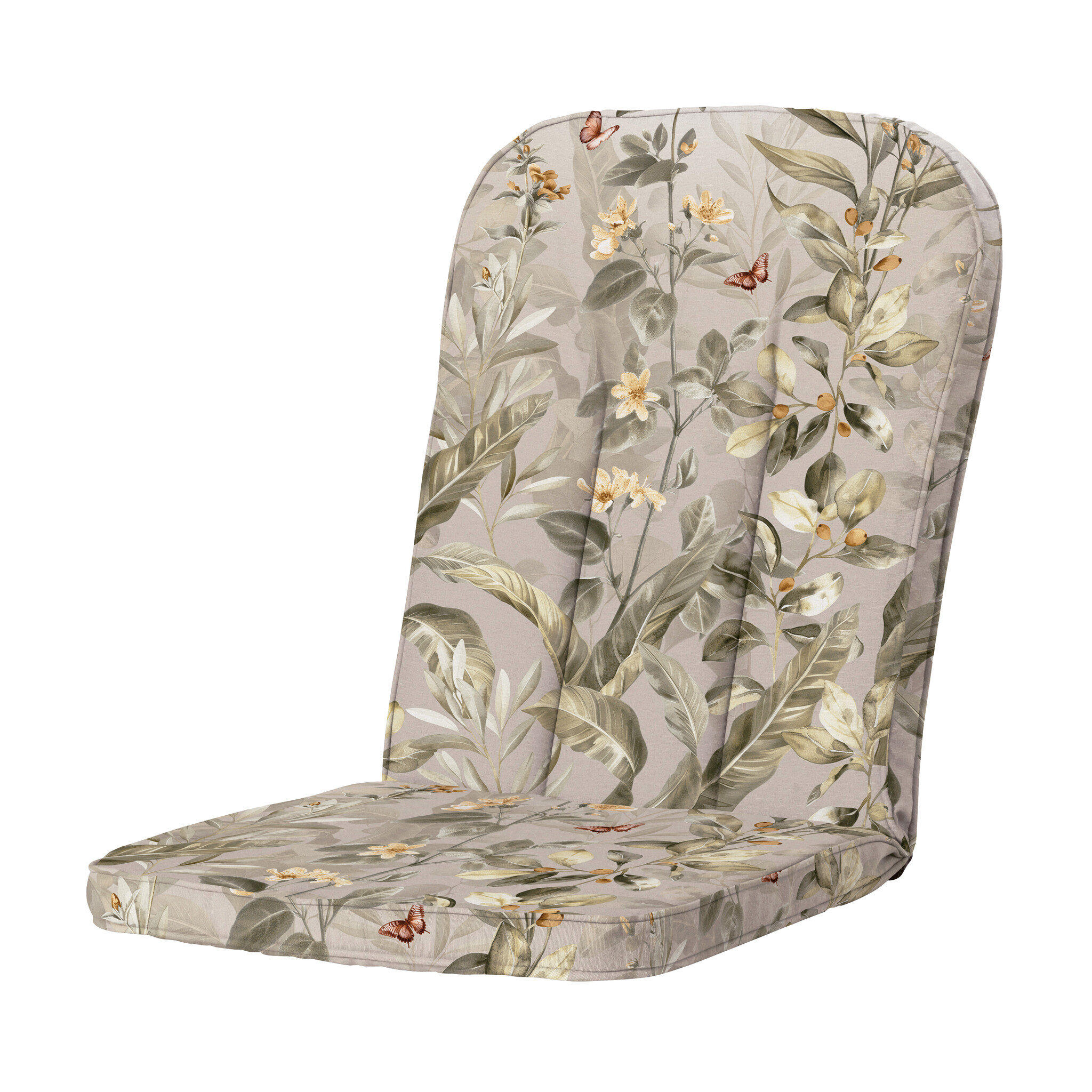 Elisa - Tuinstoelkussen Hoge Rug - Set van 4