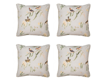 Madison - Sierkussen Aria - Beige - 50x50x10cm - Set van 4