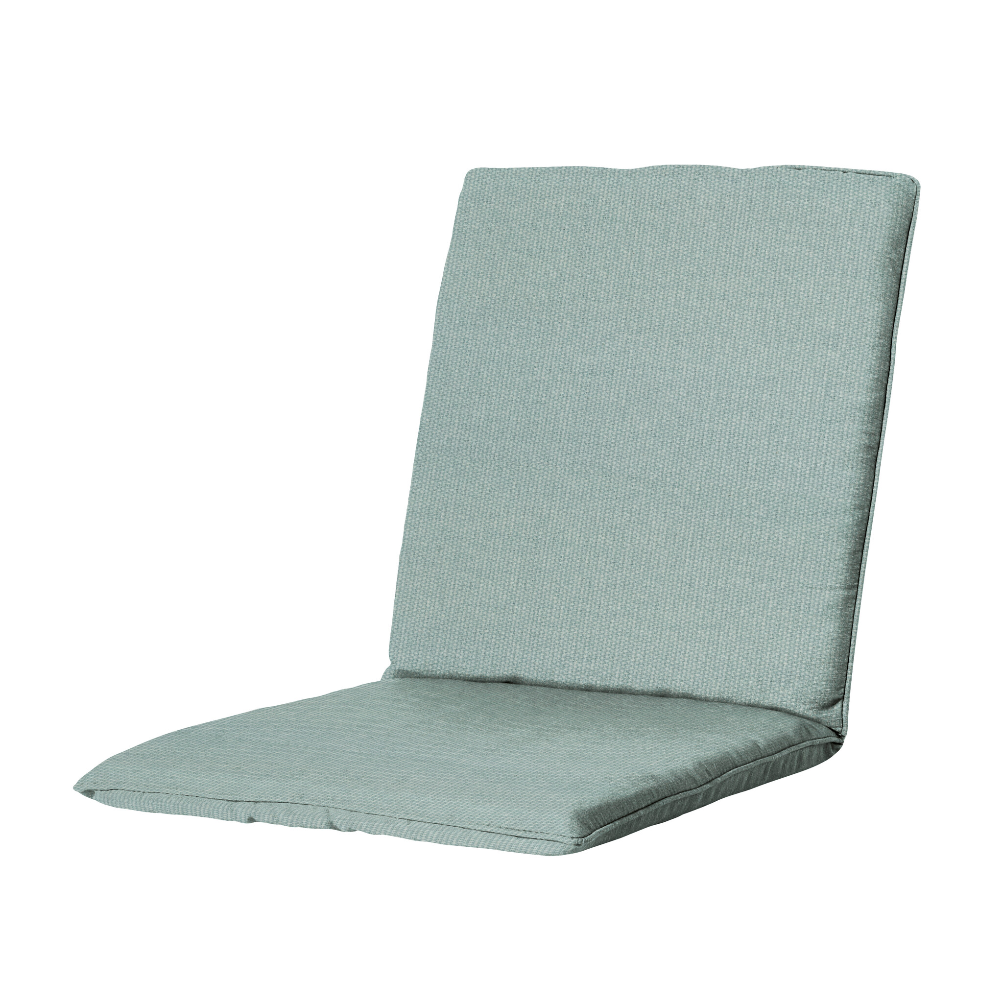 Madison - Stapelstoelkussen Eco-line - Blauw - 97x49x5cm - Set van 4