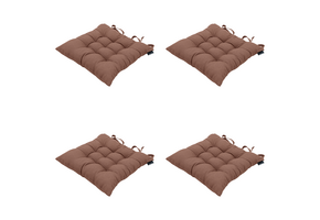 Madison - Zitkussen Panama - Bruin - 46x46x8cm - Set van 4