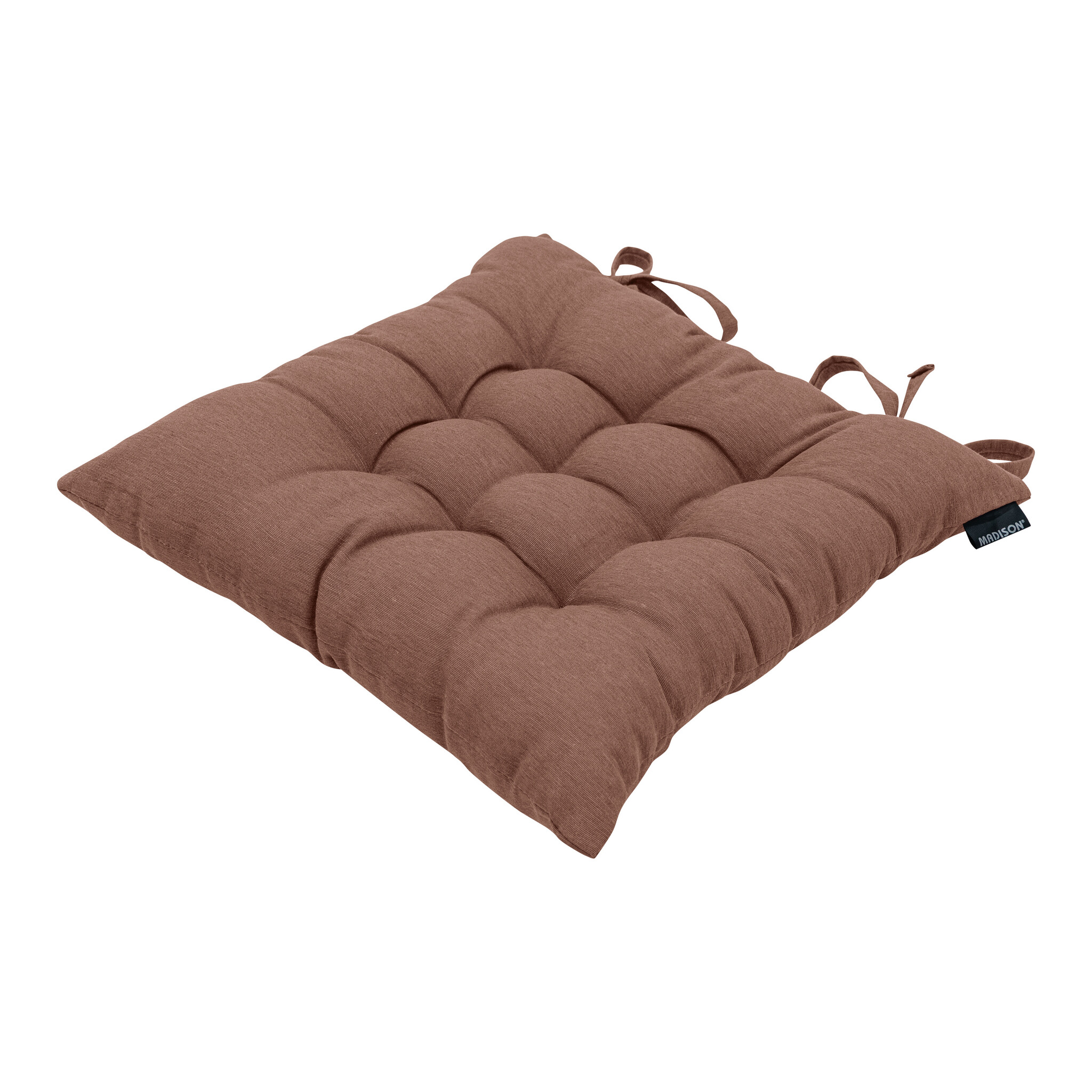 Madison - Zitkussen Panama - Bruin - 46x46x8cm - Set van 4