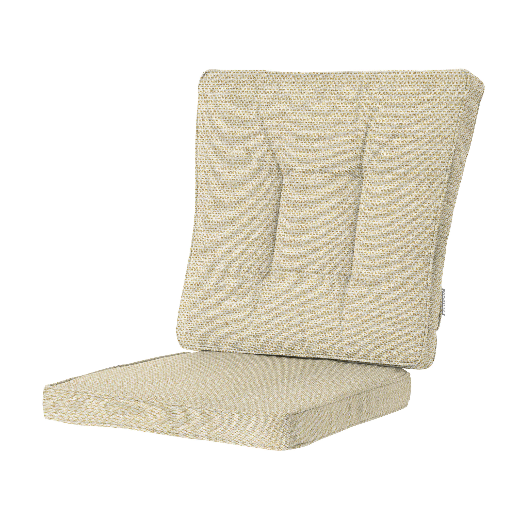 Madison - Tuinstoelkussen Lage Rug Richmond - Beige - 95x46x6cm