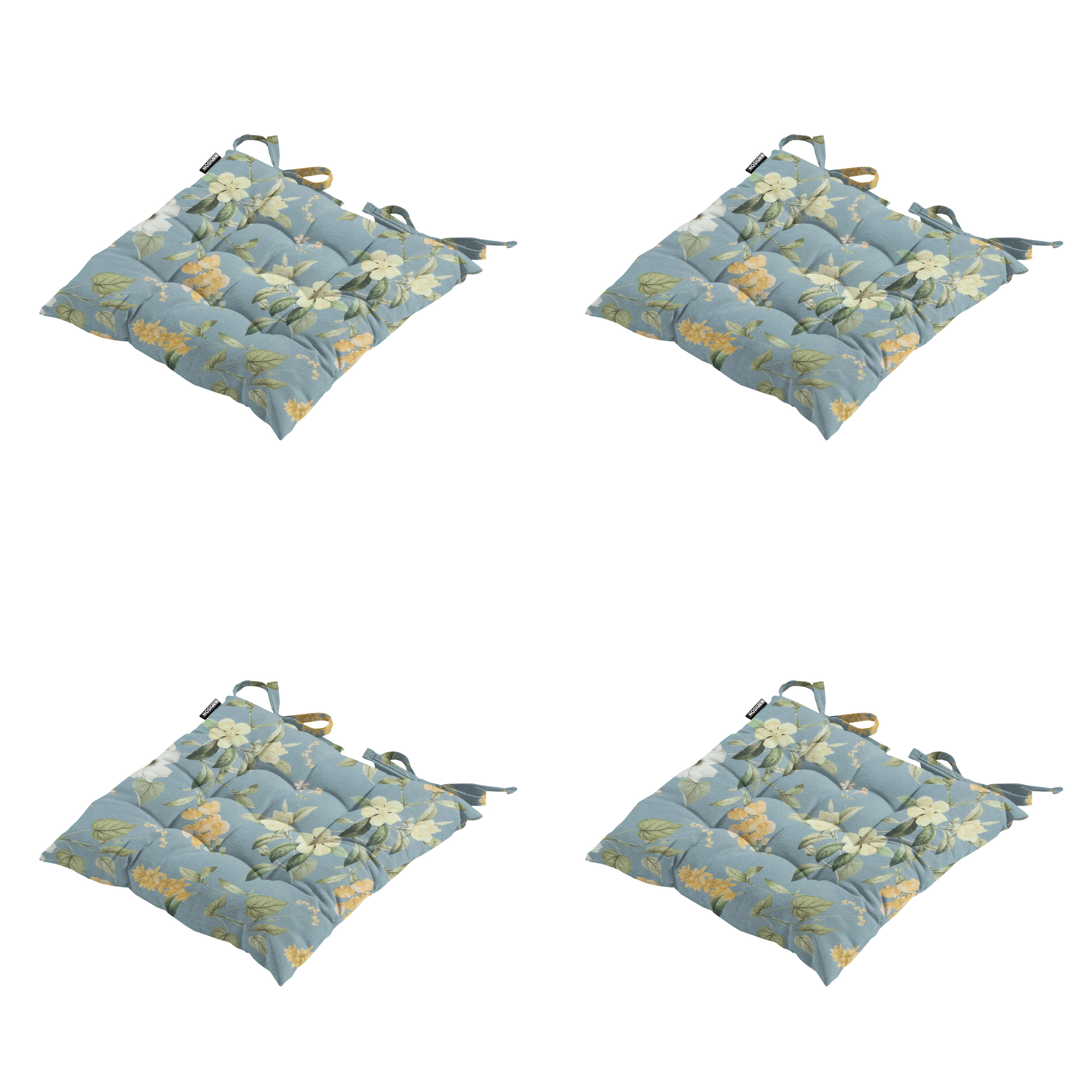 Madison - Zitkussen Julliete - Mulitkleur - 46x46x8cm - Set van 4