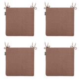 Madison - Zitkussen Panama - Bruin - 40x40x4,5cm - Set van 4