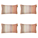 Madison - Sierkussen Nox - Mulitkleur - 30x50x10cm - Set van 4