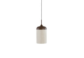 Light & Living - Hanglamp DANIA - Ø16x31cm - Bruin