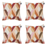 Madison - Sierkussen Madison Home - Multikleur - 45x45x10cm - Set van 4