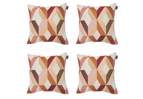 Madison - Sierkussen Madison Home - Multikleur - 45x45x10cm - Set van 4