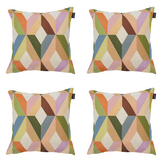 Madison - Sierkussen Madison Home - Multikleur - 45x45x10cm - Set van 4