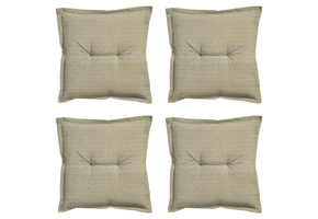 Madison - Zitkussen Richmond - Beige - 50x50x7cm - Set van 4