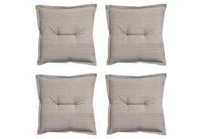 Madison - Zitkussen Richmond - Beige - 50x50x7cm - Set van 4