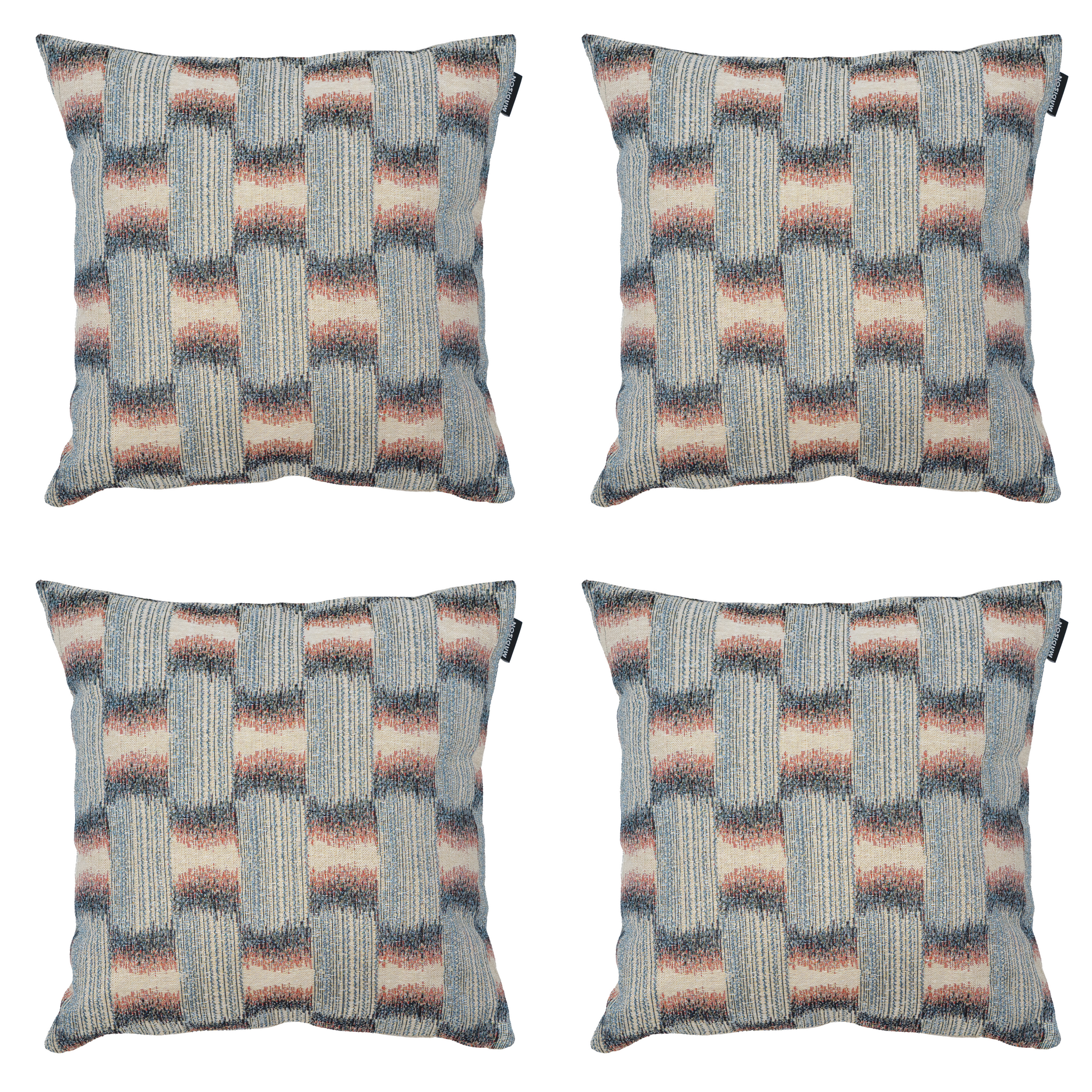 Madison - Sierkussen Madison Home - Multikleur - 45x45x10cm - Set van 4