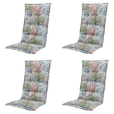 Madison - Kussen hoge rug Cala - Multikleur - 123x50x5cm - Set van 4