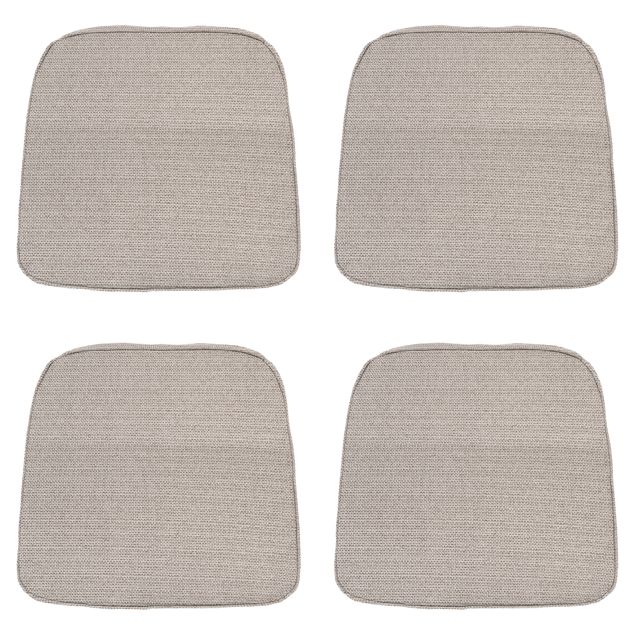 Madison - Zitkussen Richmond - Beige - 48x48x6cm - Set van 4