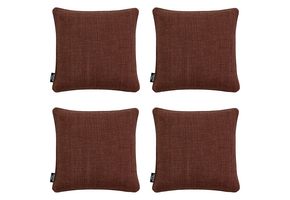 Madison - Sierkussen Nola bordeaux - 60x60x10cm - Set van 4