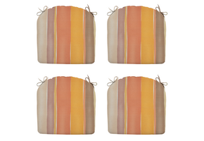 Madison - Zitkussen Nox - Mulitkleur - 46x48x4,5cm - Set van 4