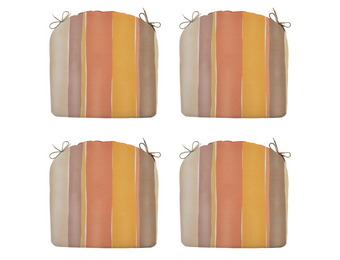 Madison - Zitkussen Nox - Mulitkleur - 46x48x4,5cm - Set van 4