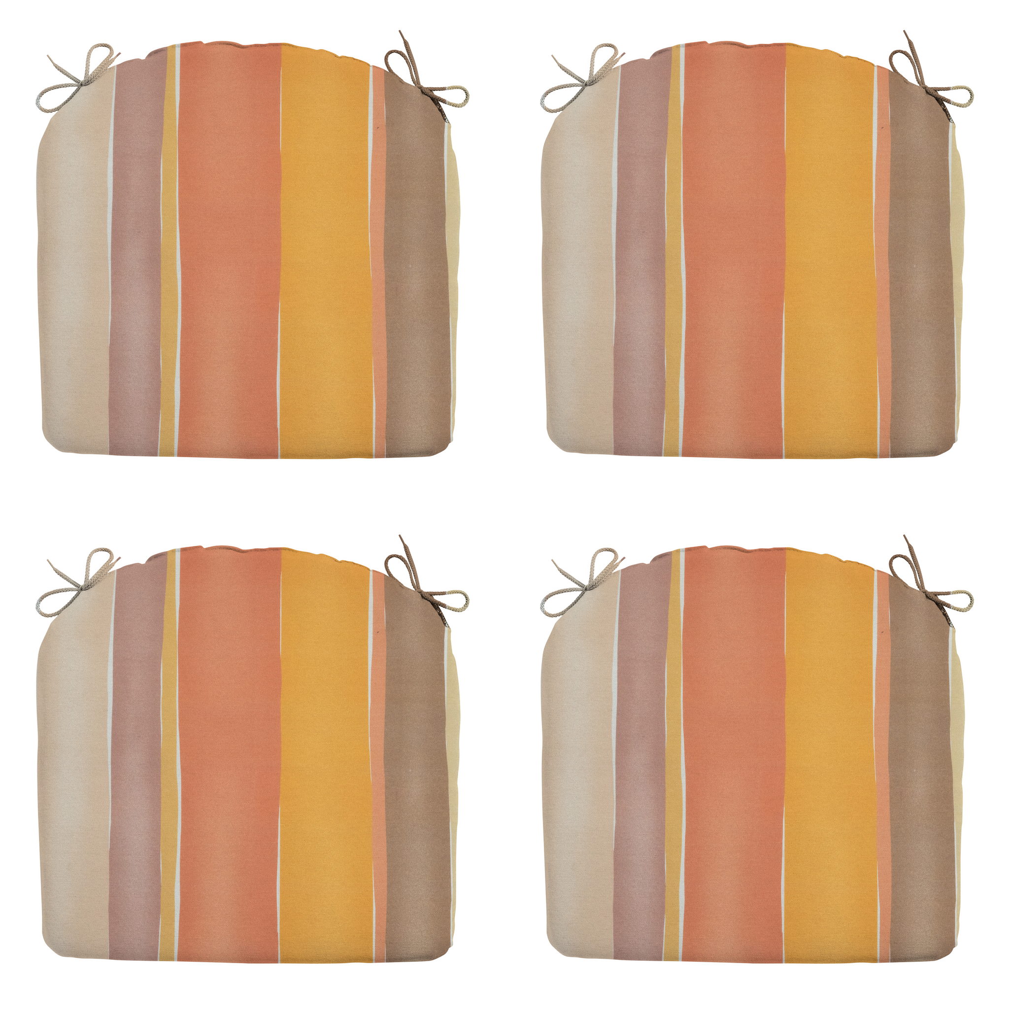 Madison - Zitkussen Nox - Mulitkleur - 46x48x4,5cm - Set van 4