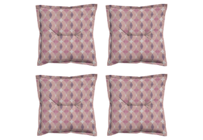 Madison - Zitkussen Rae - Paars - 50x50x7cm - Set van 4