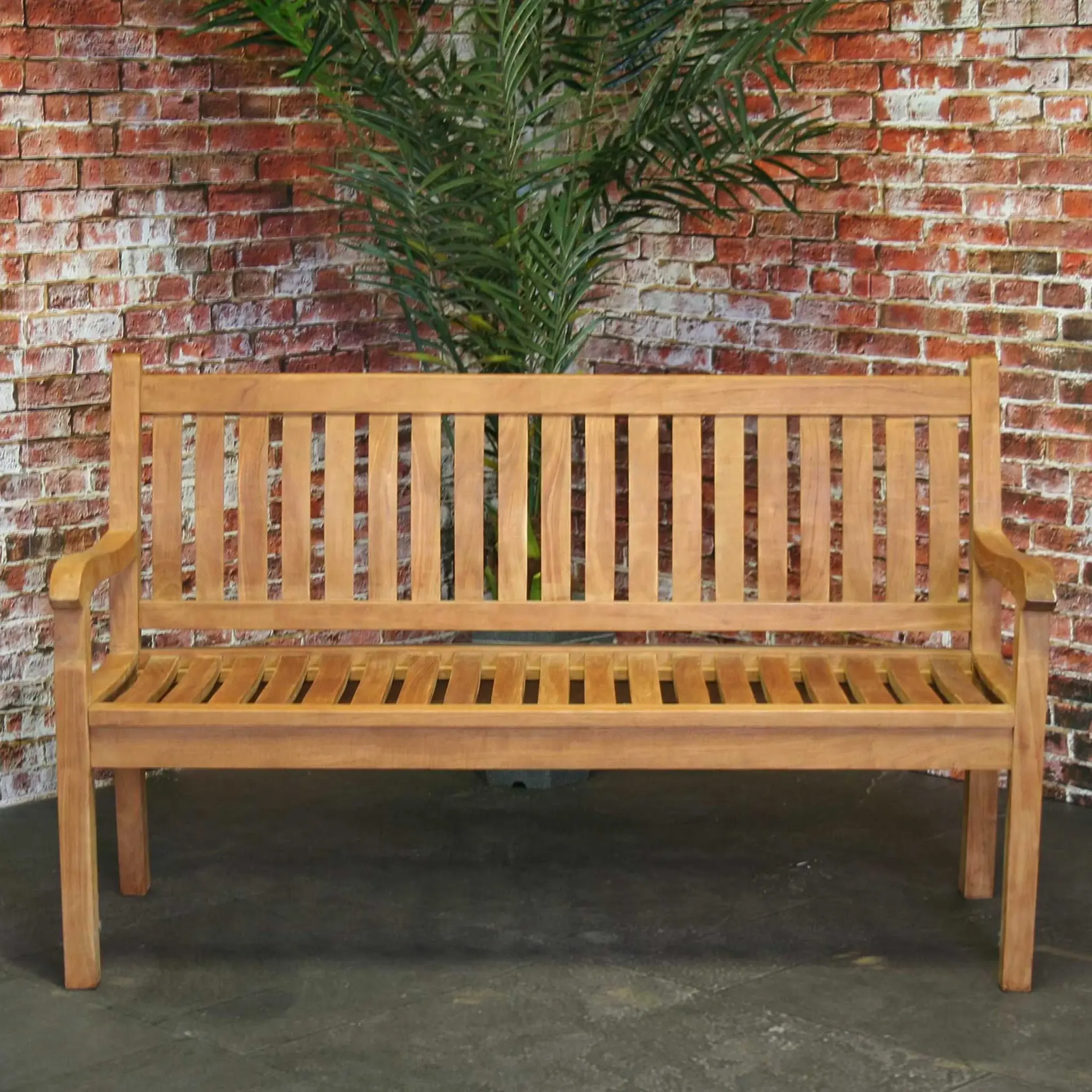 SenS-Line - Sipora Tuinbank 150cm - 2,5-zits - Bruin