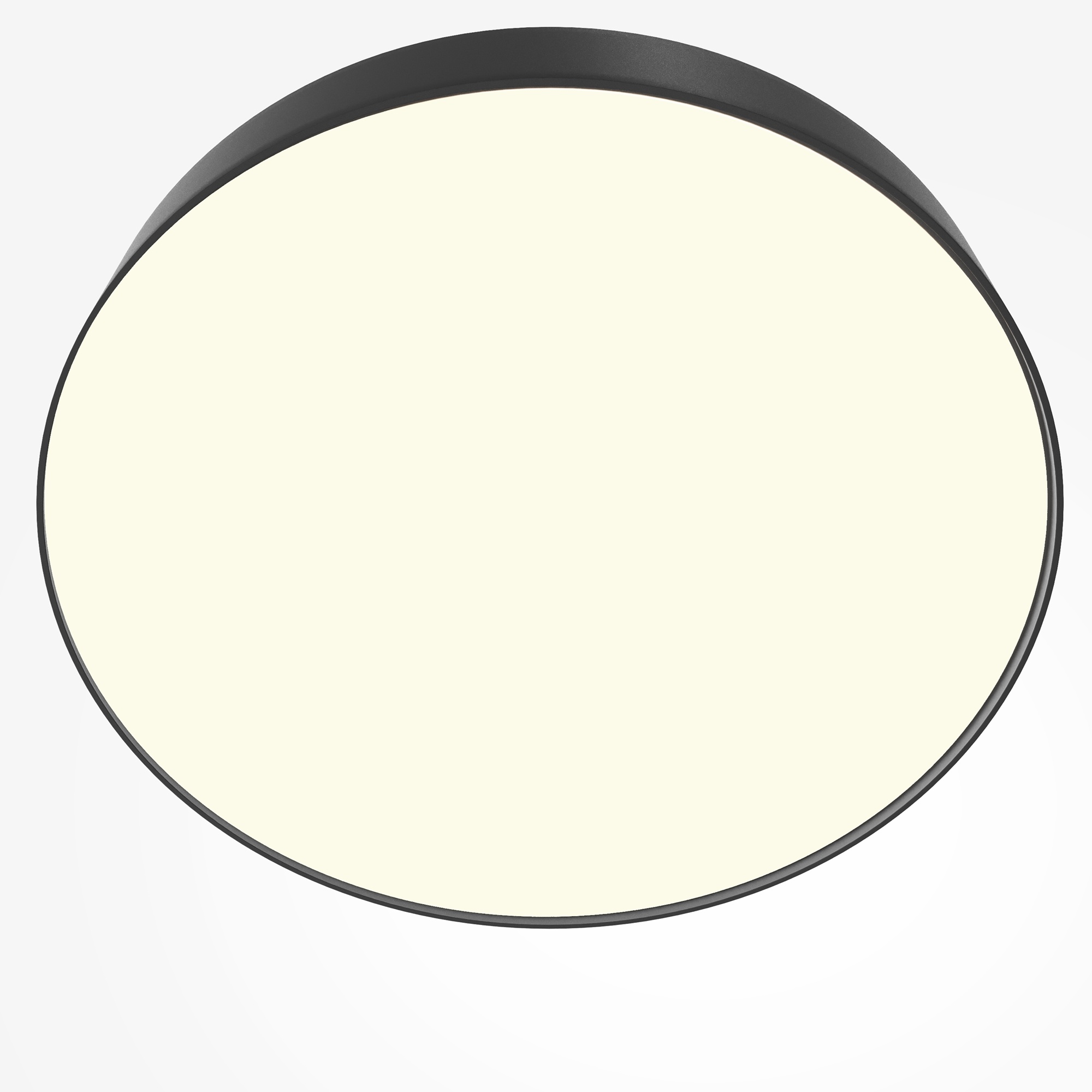 Maytoni - Plafondlamp Zon - Zwart - 40x40x6 cm