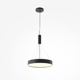 Maytoni - Plafondlamp Zon - Zwart - 40x40x6 cm