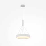 Maytoni - Plafondlamp Zon - Wit - 40x40x6 cm