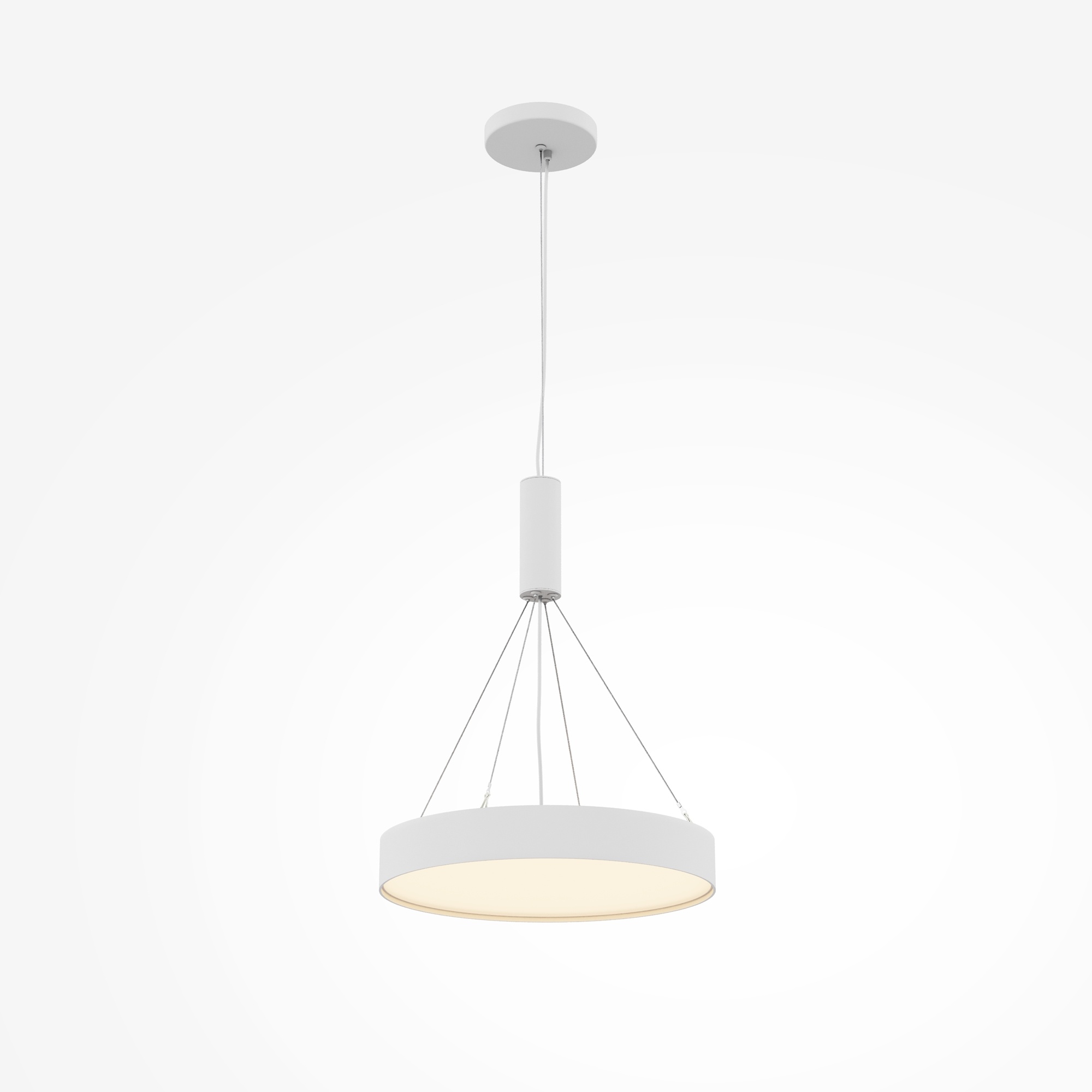 Maytoni - Plafondlamp Zon - Wit - 40x40x6 cm