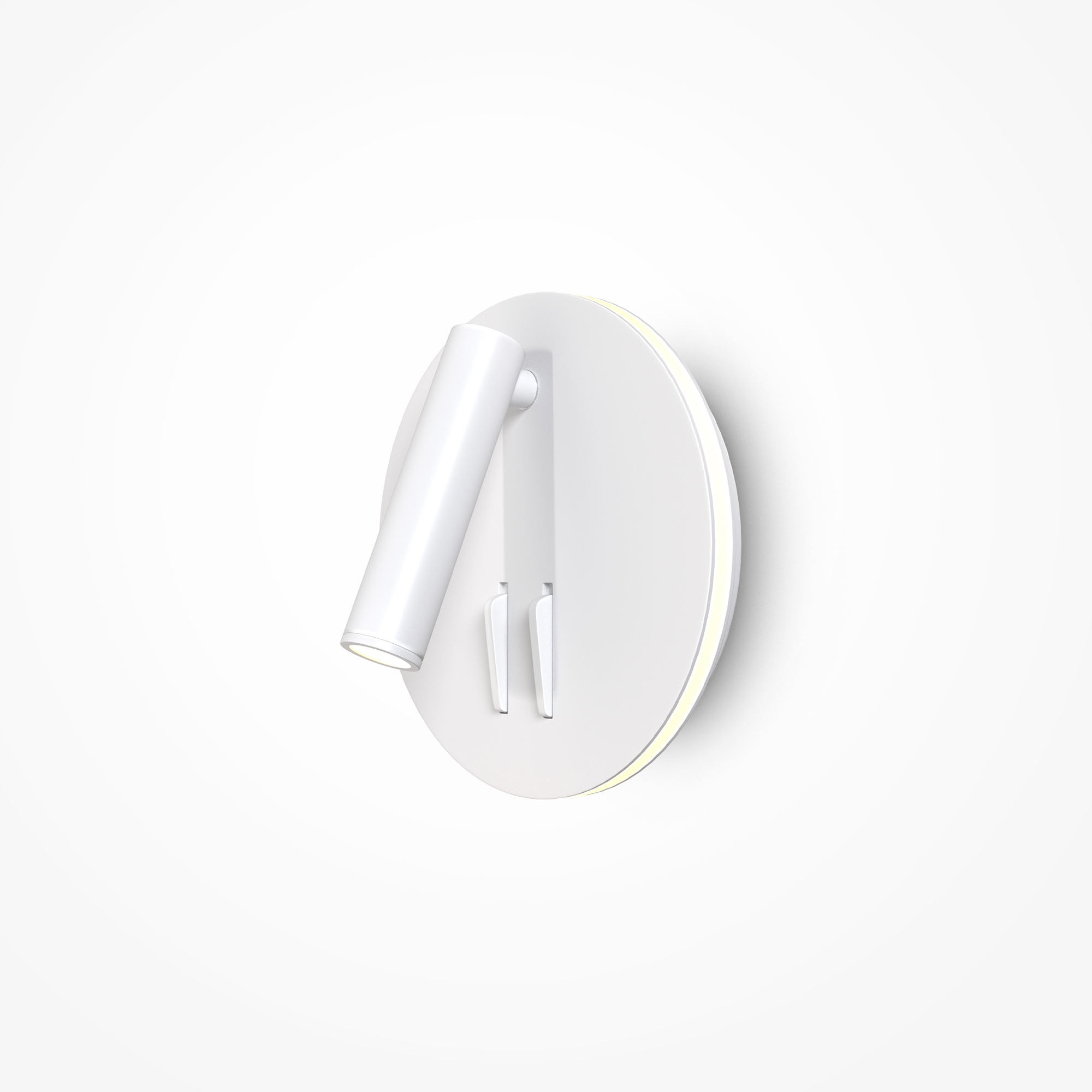 Maytoni - Wandlamp Ios 176 - Wit - 14x6.5x14 cm