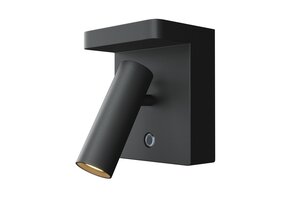 Maytoni - Wandlamp Aron - Zwart - 11x9x7 cm