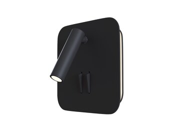 Maytoni - Wandlamp Ios 176 - Zwart - 6.5x13x13 cm