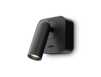 Maytoni - Wandlamp Mirax - Zwart - 8.5x6.3x6.5 cm