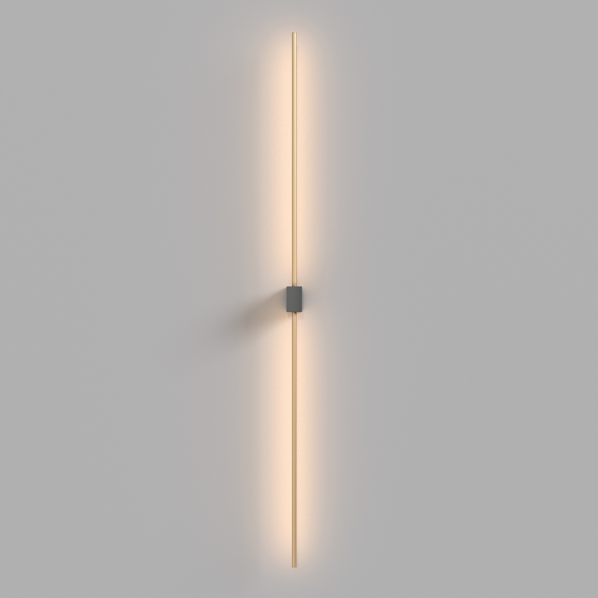 Maytoni - Wandlamp Pars - Zwart - 104.9x7x3 cm