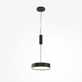 Maytoni - Plafondlamp Zon - Zwart - 30x30x6 cm