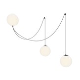 Maytoni - Hanglamp Twins - Zwart - 20x20x300 cm
