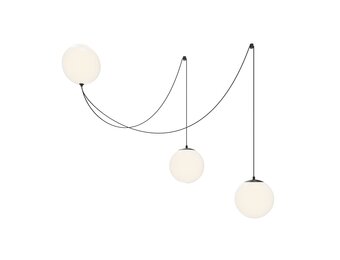 Maytoni - Hanglamp Twins - Zwart - 20x20x300 cm