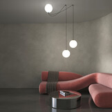 Maytoni - Hanglamp Twins - Zwart - 20x20x300 cm