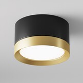 Maytoni - Plafondlamp Hoop - Zwart - 8.5x8.5x5 cm