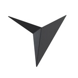 Maytoni - Wandlamp Trame - Zwart - 24.8x7.5x20.5 cm